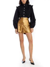 SHORTS CUIR