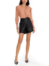 SHORTS CUIR