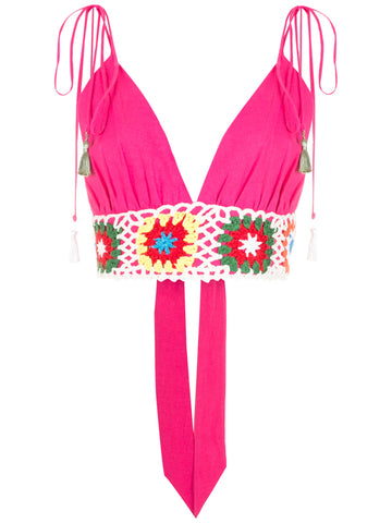 CROPPED CROCHET VACANCE