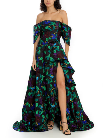 VESTIDO JACQUARD
