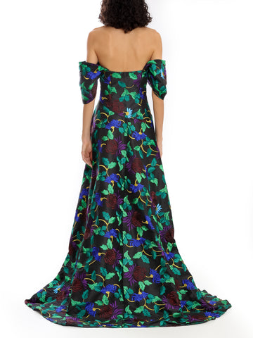VESTIDO JACQUARD