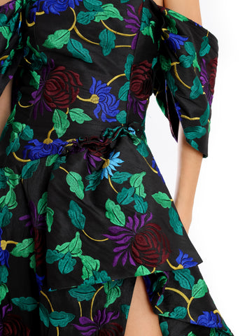 VESTIDO JACQUARD