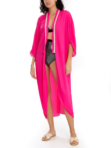 KIMONO MIDI COM PATCH VACANCE