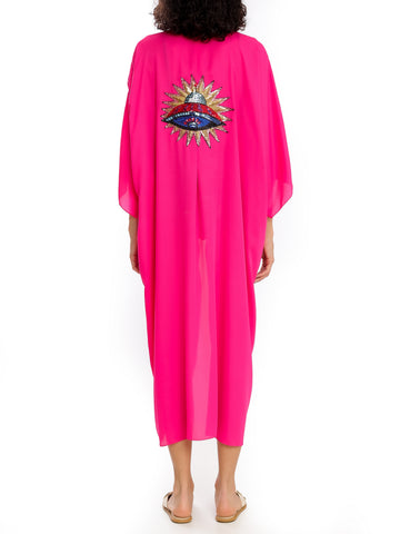 KIMONO MIDI COM PATCH VACANCE
